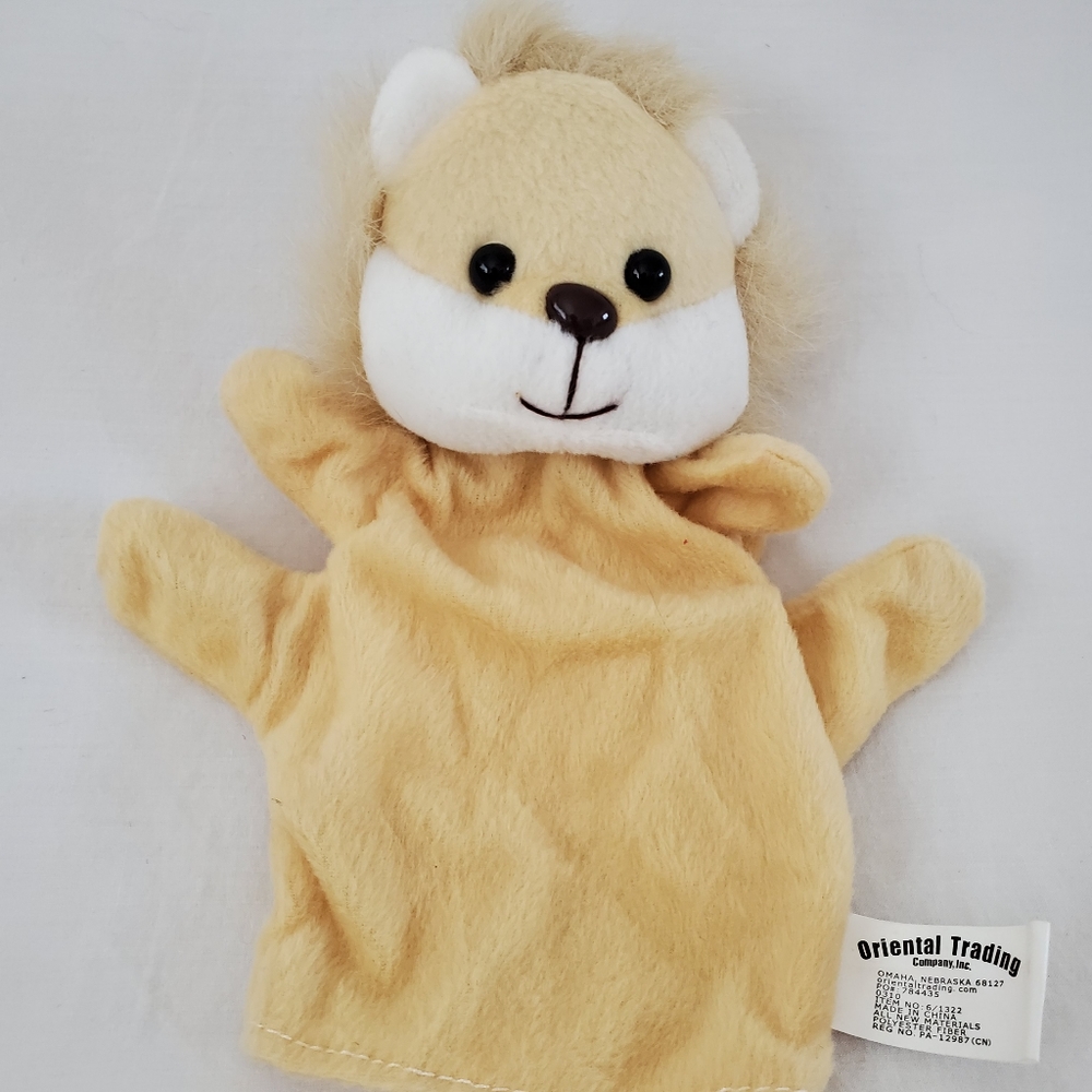 Kids Five Finger Hand Puppets - Wild Animals - Picture 4 of 9